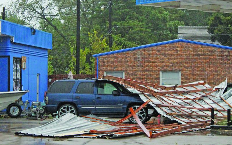 "Hurricane Nicholas makes landfall near Sargent" by: Jessica Shepard