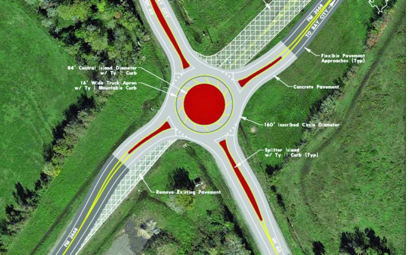 "TxDOT to build roundabout" by: Jessica Shepard