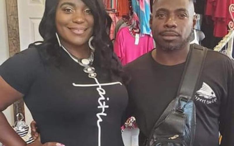 Contributed photo "Hooks &amp; Handbags" sibling owners Rosalyn White and Alan Rowlins are gearing up for bigger and better things in 2022. Their business features a variety of fishing lifestyle and boutique items in downtown Bay City.