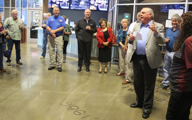 Sentinel photo/Jessica Shepard Schulman's Movie Bowl Grille partnered with the Bay City Chamber of Commerce &amp; Agriculture to host this month's "Business After Hours" social event, Thursday, Feb. 17.