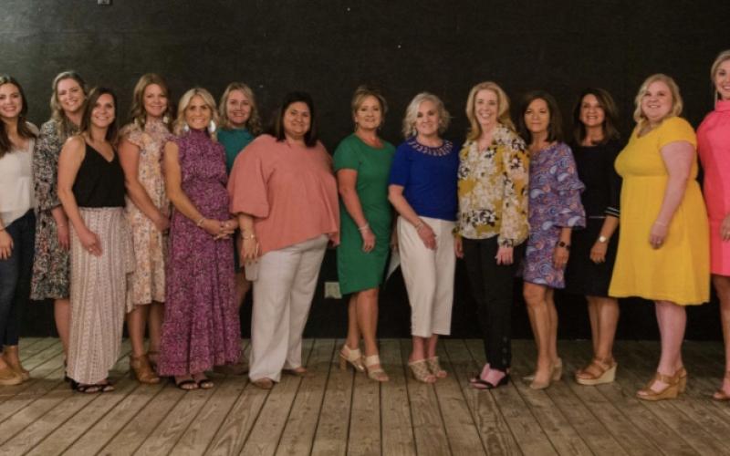 JSL photo JSL Board members are, from left: Julie Estlinbaum, Susan Frankson, Carly Pawlosky, Katherine Sewell, Debra Shield, Sara Briggs, Lauren Kubecka, Kim Schneider, Lynsey Curtner, Kerri Wikoff, Marcy Craft, Dana Bramble, Laura Price, Marla Cortez, Courtney Martin, Lindy Heard, and Staci Jacobs.