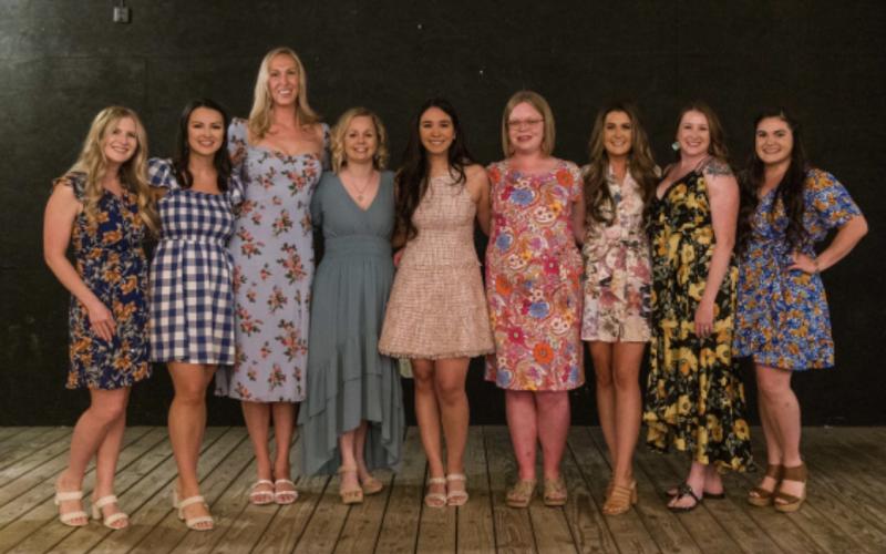 JSL photo JSL 2022 Provisionals are, from left: Erin Ryman, Maegan Griffith, Emily Arlitt, Julia Barrett, Courtney Dunn, Shelby Estlinbaum, Kassie Franz, Savannah Sutherland, Kassidhe Ashcraft, Not pictured: Hope Estlinbaum.