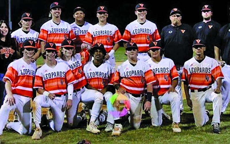 Contributed photo The Van Vleck baseball team will play a three-game series Bi-District Championship Friday and Saturday, May 6-7, at the Katy ISD Field.