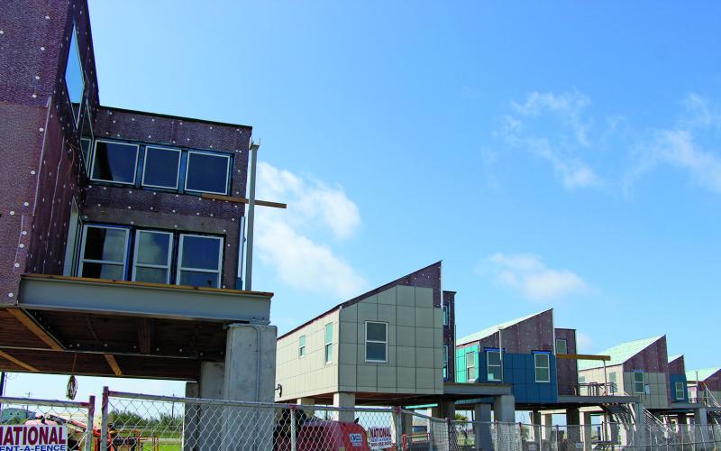 Sentinel photo/Mike Reddell Matagorda Bay Nature Park’s 10 beach houses will be open late summer 2022. These rentals will feature amenities throughout, including fully equipped kitchens with stainless steel appliances, beautifully crafted coastal furniture, gas grill, and a private deck.