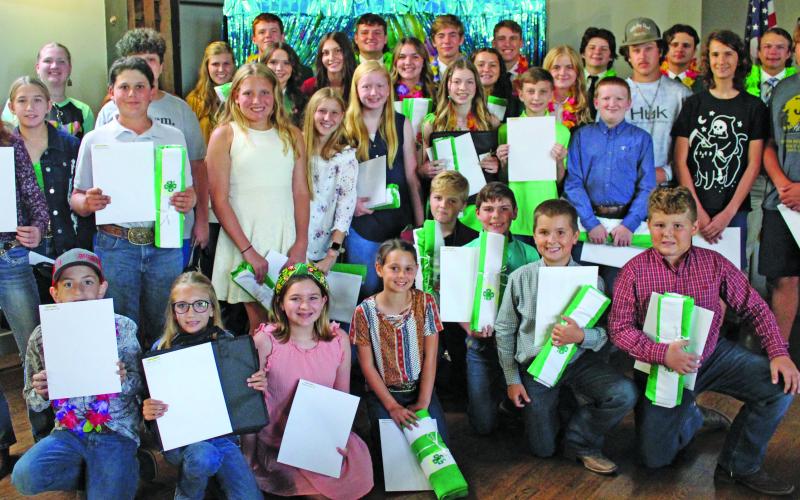 Sentinel photo/Jessica Shepard Countywide 4-H awards were handed out to children during the annual “4-H Awards Celebration” Thursday, July 21, at the Bay City Service Center.