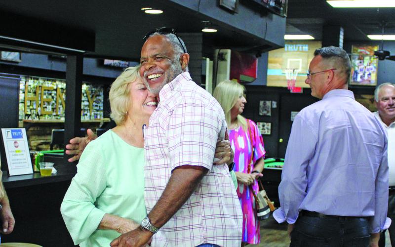 Truth Barbershop hosted this month's Bay City Chamber of Commerce &amp; Agriculture's "Business After Hours Social" Thursday, Aug. 18.  Sentinel Photo/ Jessica Shepard