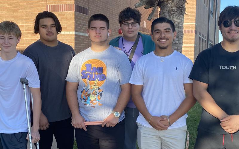 BCISD photo The BCHS students who were heroes are; Jackson Wayne Plant, Caden Alexander Bradford-Ramos, Franklin James Miller, Canaan James Allen, Joel Garcia Davalos, and Jakob Isreal Pesina.