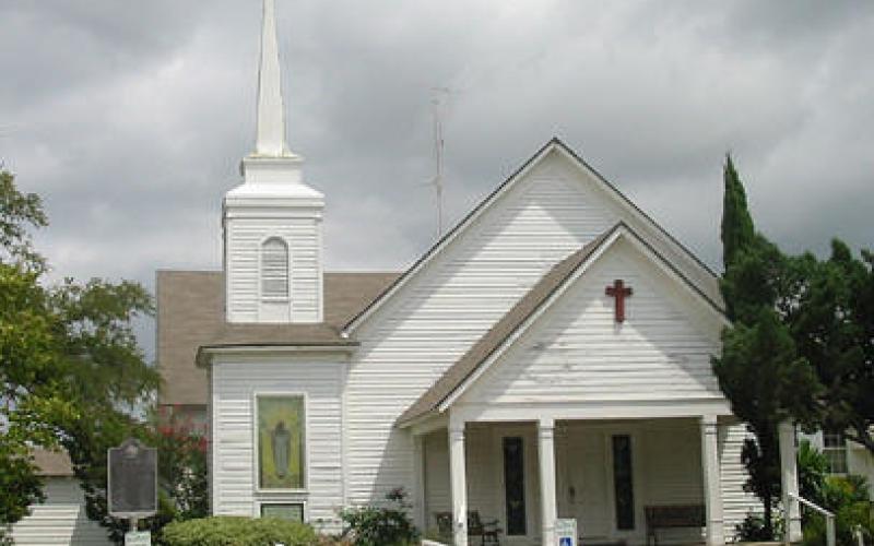 Matagorda County History &amp; Genealogy page  Above left is the Matagorda United Methodist Church, which was founded in 1839.
