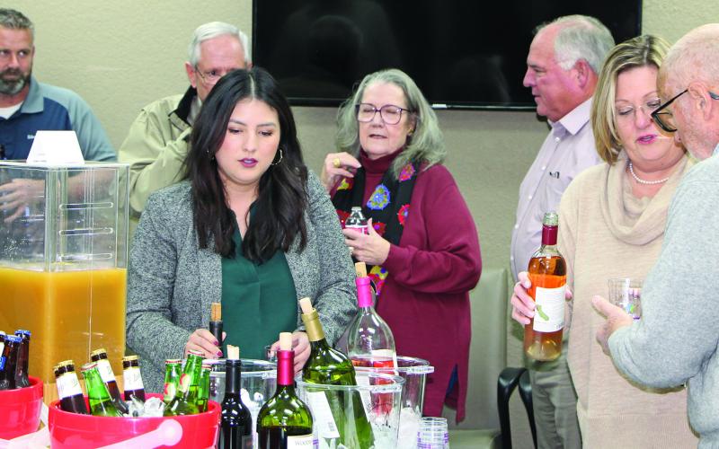 Sentinel Photo/Mike Reddell Matagorda Regional Medical Center Foundtaion hosts the Bay City Chamber of commerce &amp; Agriculture's "Business After Hours" event, Thursday, Nov. 17.