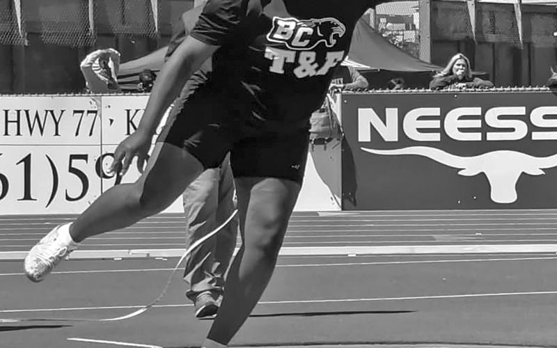 Contributed photo Bay City’s Malorie Richardson-Clay won 2nd place at regionals and will advance to state.