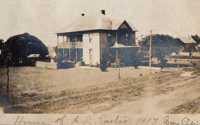 Alfred Ross Carter’s residence at 2104 3rd in 1917.