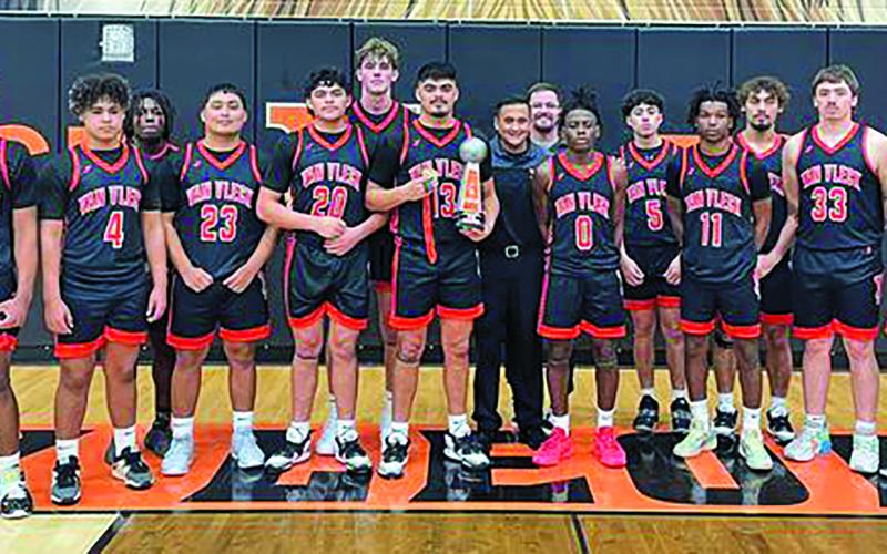 Contributed photo Van Vleck Leopards won their tournament last week.