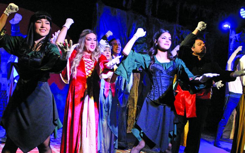 Sentinel Photo/Jessica Shepard Community Actors of South Texas present  “A Night on Broadway: Fairytale Adventure.” Last chance to see this production is Jan. 25-27.