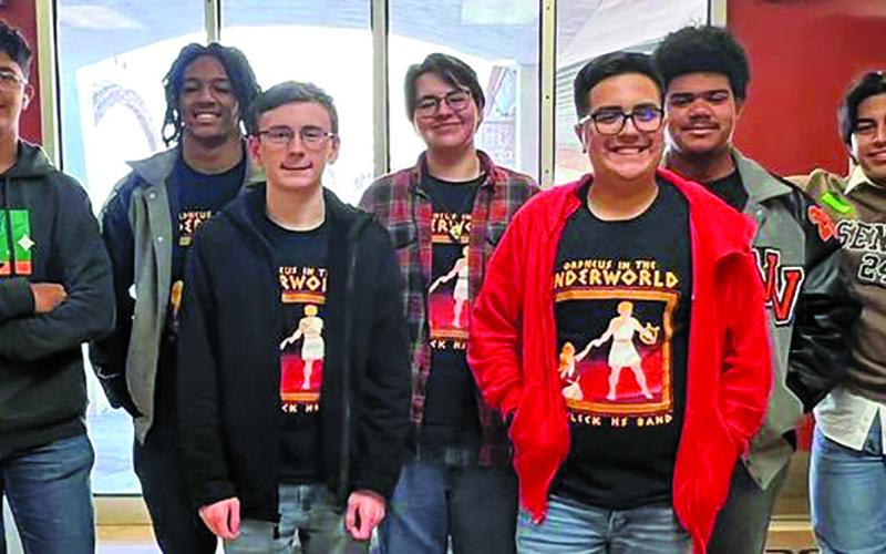 VVISD photo Students who competed at recent area band competition Alice included: Antwon J, 2nd chair 1st alternate to state; Rashawn J, 7th chair clarinet-second alternate to state; Anneliese A 9th chair trombone; Erik A 10th chair clarinet; Daniel CG 12th chair alto saxophone; Jakob T 13th chair clarinet; Grayson S 13th chair trumpet; Christopher H 13th chair euphonium; and Curtis G 13th chair horn.