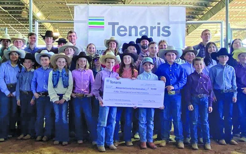 Tenaris photo Tenaris presented $50,000 for a new scholarship, the Tenaris Bay City Scholarship for Agricultural Substantiality.
