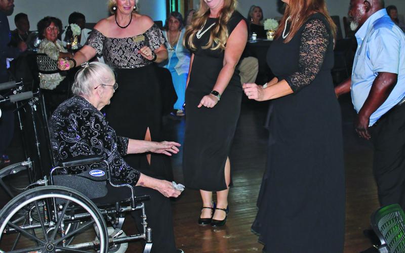 Contributed photo Economic Action Committee of the Gulf Coast hosted its “2nd Annual Senior Citizen Prom” with the theme “Breakfast at Tiffany’s” April 18, at the Bay City Service Center