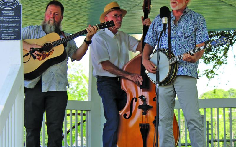 Contributed photo The group Lonestar Bluegrass played for the Mother’s Day Concert at Liberty Park Sunday, May 12, presented by the Bay City Parks &amp; Recreation Department.