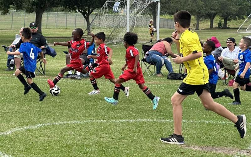 Contributed photo Bay City Youth Soccer Club action last week featured Carnage, Lady Lions, Pandemic, Covid Kickers, Manchester City, Shamrocks, Blazers and Raptors.