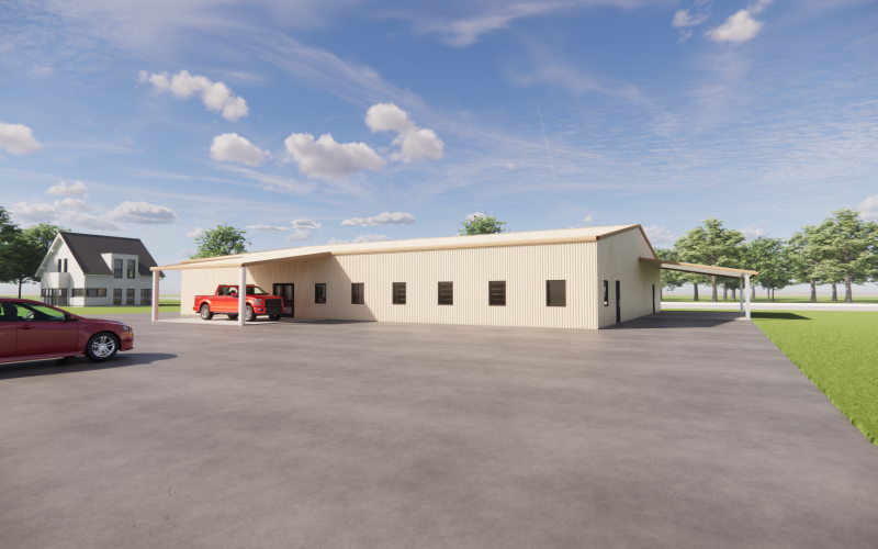 From Precinct 2 This is a computer rendering of the 3 D virtual tour of the idea for the JP 2 building in Matagorda. Commissioners Court issued $7.4 million in certicates of obligation and part of that will pay for the structure that will house several offices for law enforcement personnel, such as a JP, constable, deputy, game warden and state trooper.