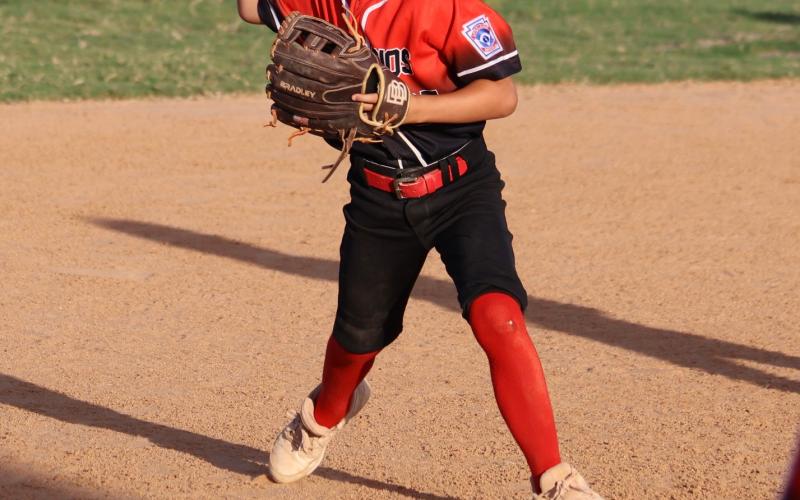 LeDarion Stone/Live in the Moment Photography 10U Palacios boys baseball all-stars compete at sectional all-star tournament in Ingleside on July 4.