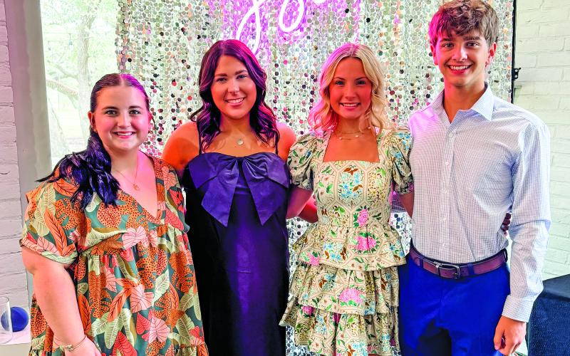 JSL Photo The 2025 JSL Honorees were also announced. The seniors that will be honored at the next Charity Ball are Lesley Hoffman, daughter of Wendy Hoffman, Meredith Williams, daughter of Marci Williams, Scarlett Kile, daughter of Rachel Kile and Kaden Wendtland, son of Laura Wendtland.