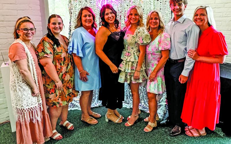 JSL Photo A photo pairing JSL mothers witth the 2025 honorees includes, from left: Rachel Kile and her daughter Scarlett Kile; Wendy Hoffman with daughter Lesley Hoffman; Marci Williams, with mother Meredith Williams; and honoree Kaden Wendtland with mother Laura Wendtland.