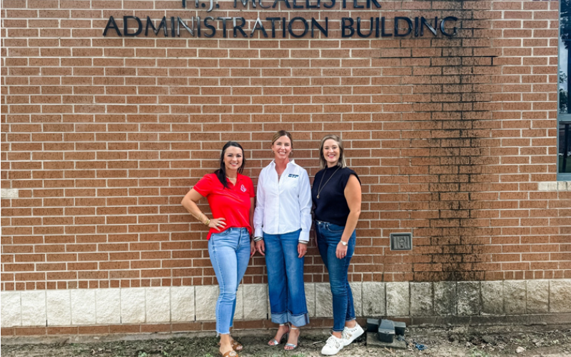 JSL photo Charity Ball is the annual fundraiser for the Bay City Junior Service League. STP Nuclear Operating Company is a corporate sponsor of Junior Service League. Pictured are JSL members Maegan Griffith, Jordan Krauskopf, and Savannah Corneilus who is the VP Strategic Resources for STP.