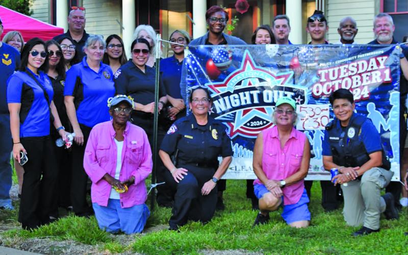 BCPD photo Police Chief Christella Rodriguez thanked everyone who participated in National Night Out 2024. She said BCPD officers and staff attended watch parties in several Bay City neighborhoods. “The support we receive from the Bay City community is tremendous and we could not do what we do without it,” the chief added.