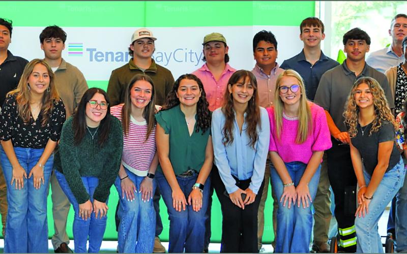 TenarisBayCity photo TenarisBayCity had the pleasure of having an exceptional group of Matagorda County high school seniors tour the facility. This is our second-year hosting Youth Leadership Matagorda County, led by Matagorda County Judge Bobby Sieferman and Jessica Russell, executive director of Bay City CDC.