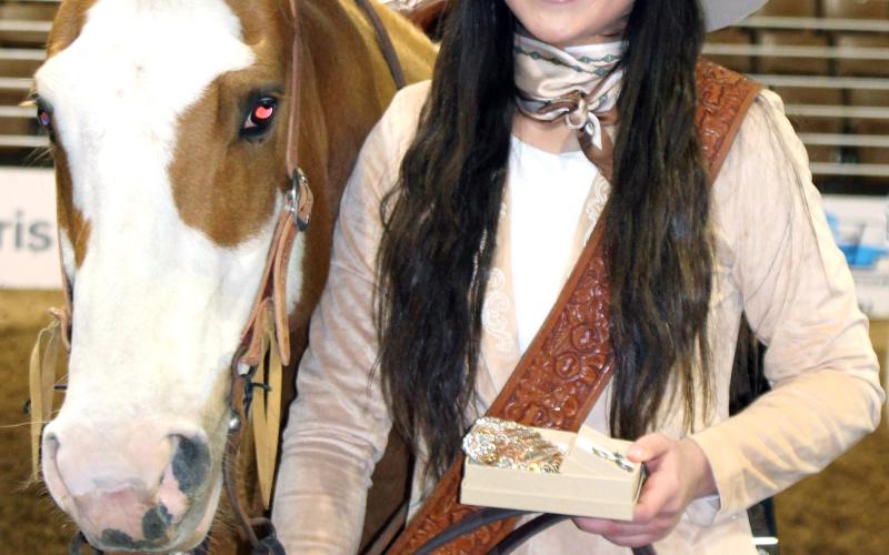 Sentinel Photo/Jessica Shepard MCFLA 2025 Rodeo Queen Jaymee Mielsch.