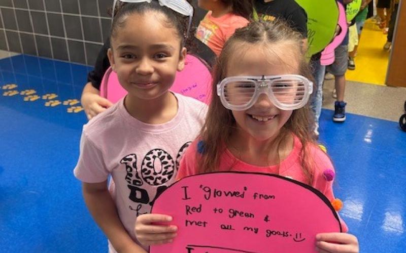 BCISD photo Linnie Roberts Elementary School celebrated the 100th Day last week at their 100th Day Growth Parade!