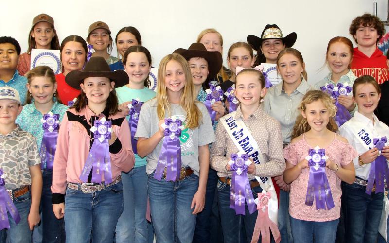 Sentinel photo by Jessica Shepard 2025 MCFLA Home Economics Craft Show Grand Champion Winners