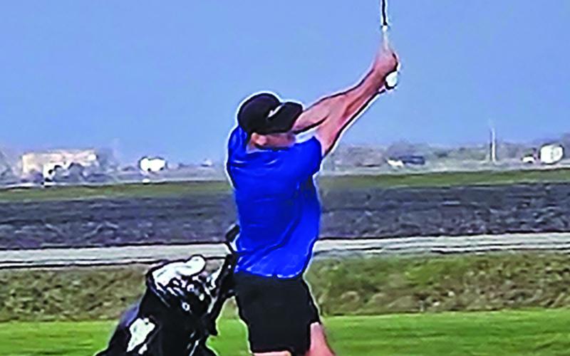 The Bay City High School boys' golf team finished 10th in the recent Calhoun tournament.Top finisher for BC was Trevor Frazier, at left, who was 17th of 57 boys. The boys next tournament is the District Preview at Rio Colorado on March 17. Contributed  photo