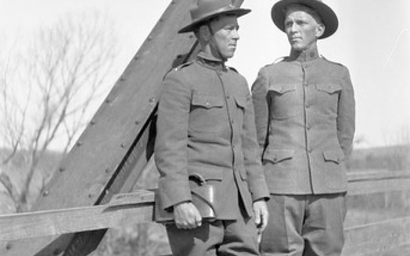 Bay City Texas 1919-1943 Public Gallery World War I, L to R: Vance C. Porter, Robert “Bob” Porter..
