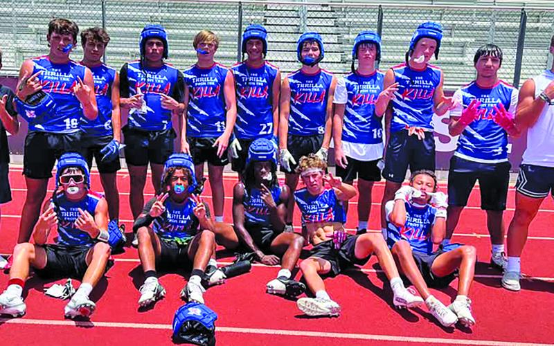 Tidehaven ISD photo Tidehaven’s JV/B Team 7on7 group are in the state 7on7 tournament. They competed in the Ganado State Qualifying tournament and went 3-0. They defeated Ganado 36-35, Bloomington 49-6, and Rice 35-28. The 2025 7-on-7 State Tournament will be June 27-28 in College Station.