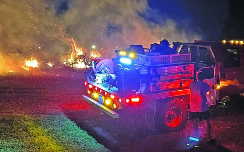 Photo by Fire Marshal Dan Shook