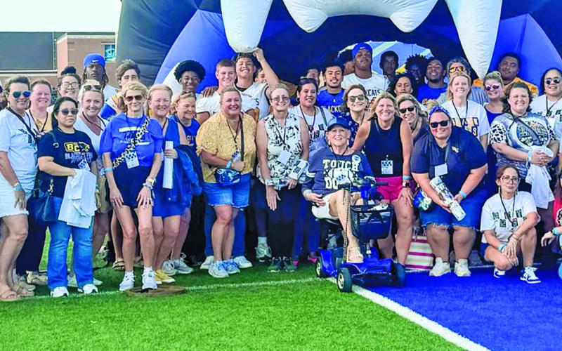 BCISD photo The First Annual Cleats and Crowns event last week was deemed a big success by organizers and participants. The event was not possible without event sponsor, TVS, and local business owners/vendors.
