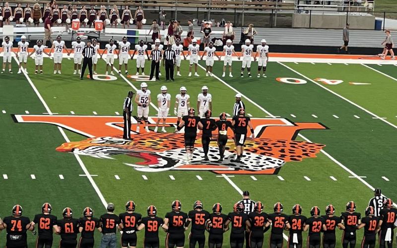 Contributed photo from opening ceremonies between Van Vleck and Ganado