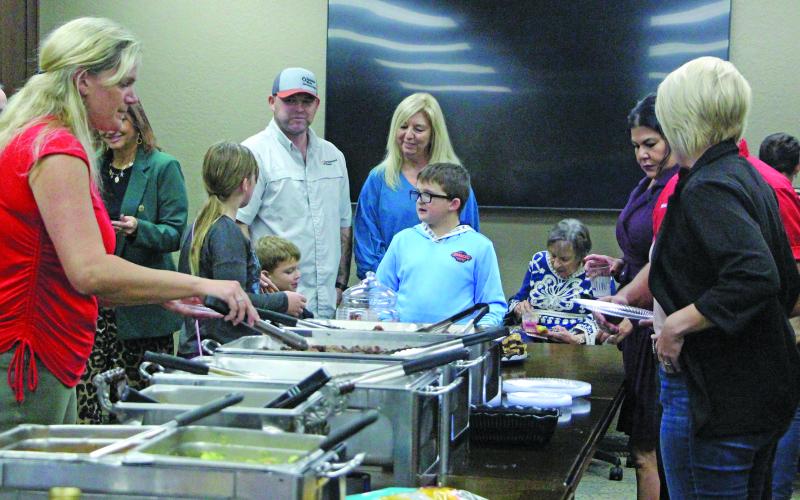 Sentinel Photo/Jessica Shepard Matagorda Regional Medical Center hosted the Bay City Chamber of Commerce &amp; Agriculture's "Business After Hours" event on Thursday, Nov. 20. The event featured refreshments and chances for businesses and individuals to network.