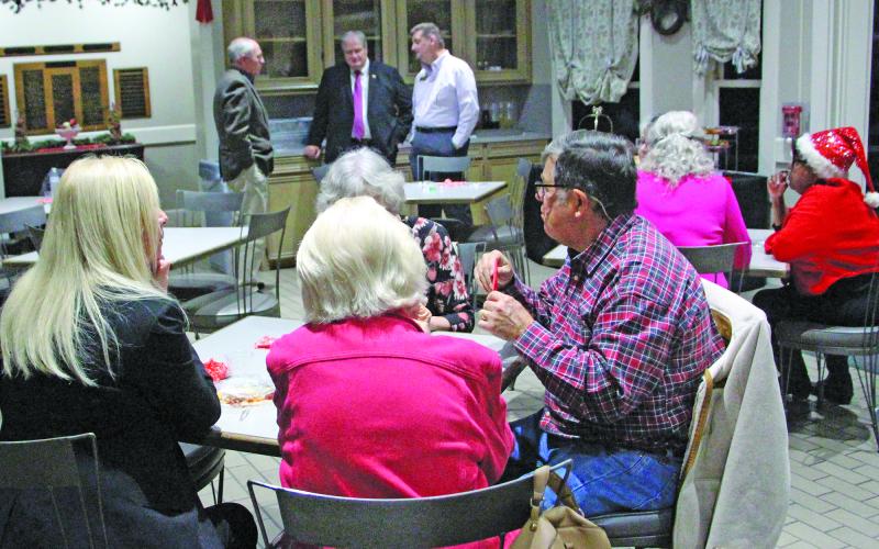 Sentinel Photo/Jessica Shepard Matagorda County Museum partnered with the Bay City Chamber of Commerce &amp; Agriculture to host “Chamber Business After Hours” on Thursday, Dec. 4. The free networking event featured a chance to view the museum's annual "Festival of Trees" exhibit.