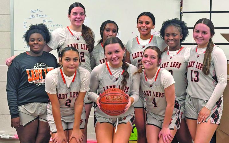 VVISD photo Van Vleck Lady Leps defeated East Bernard 53-38 Friday, Jan. 23.