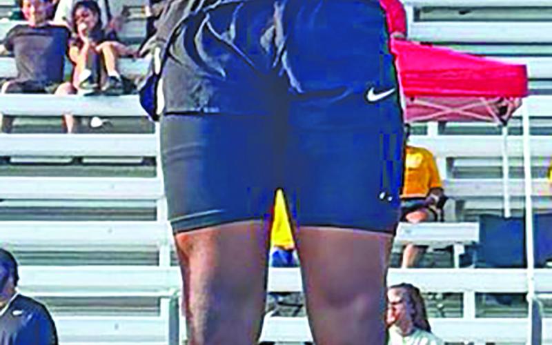 Jaylen Harris - 300 hurdles Area Champion
