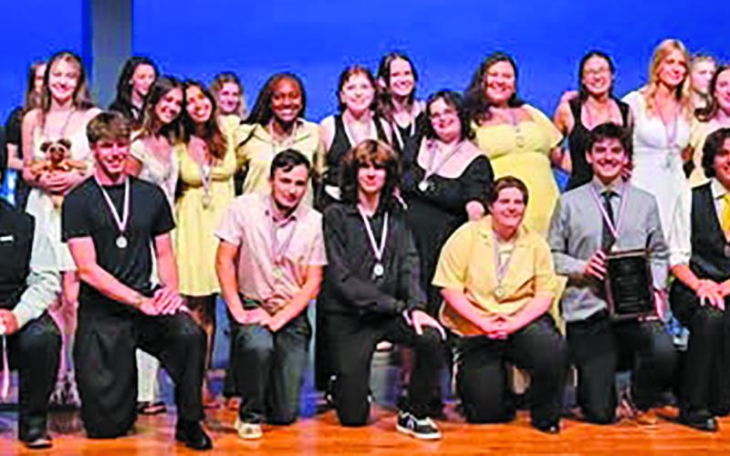 The Leopard Players are moving on to Area!  Congratulations to all of these amazing kiddos for a beautiful performance. And congratulations to East Bernard and Hempstead who will be moving on with us to Area at Crosby High School on April 11. VVISD photo