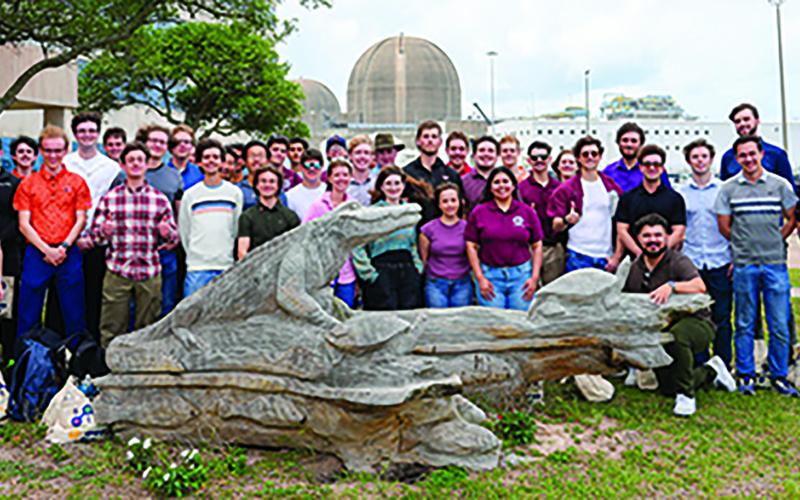Contributed photo STP welcomed 50 American Nuclear Society university students from across the country for a site visit that included a panel discussion with STP employees about careers in the nuclear industry. As part of the ANS conference hosted by Texas A&amp;M, the visit gave future nuclear engineers a firsthand look at the impact they can make in advancing reliable, clean energy.