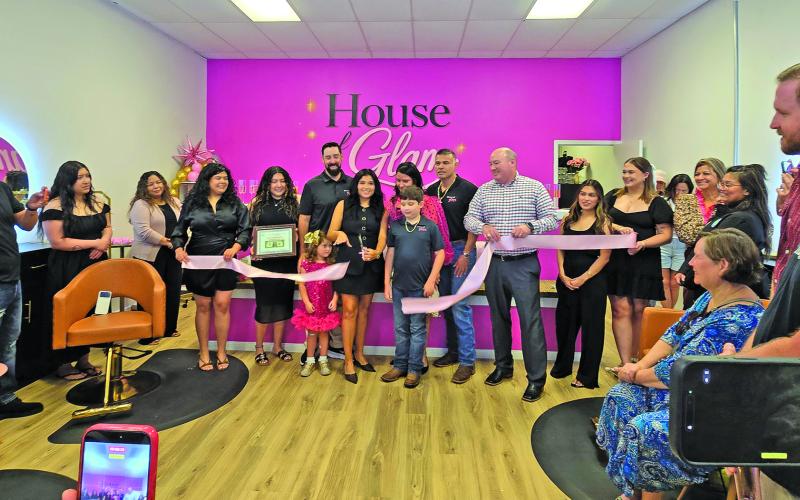 Contributed Bay City Chamber of Commerce helped House of Glam Salon recently celebrate its Grand Opening with an official ribbon cutting ceremony on May 7. The new salon is located on 1710 5th Street, Bay City.