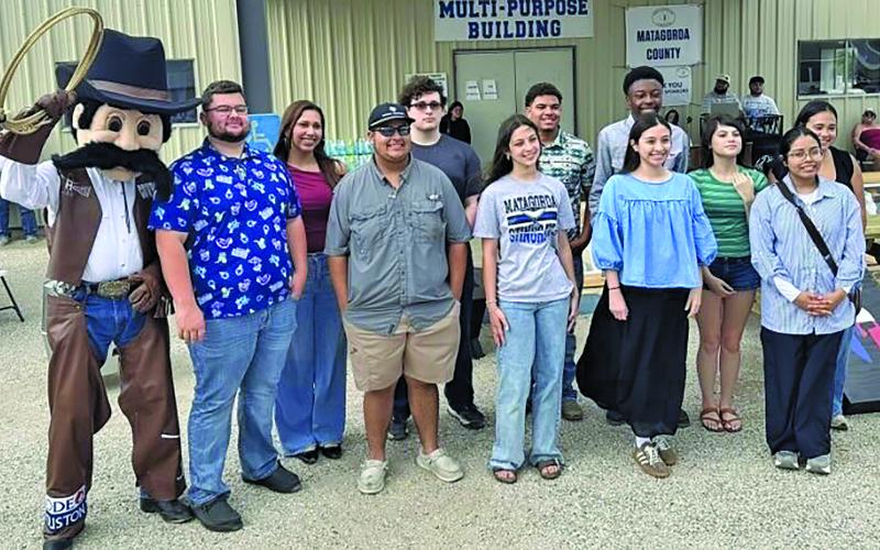 Go Texan photo Go Texan gave out $30,000 in scholarships to 2026 Matagorda County high school seniors, shown above.