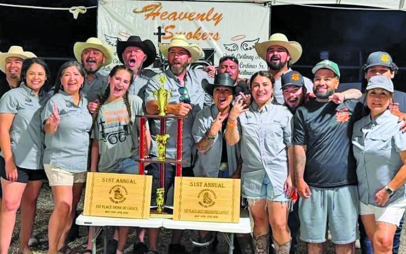 Go Texan photo Heavenly Smokers Chief Cook is Caleb Wernly.