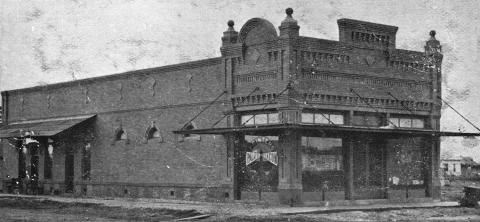 Palacious Area Historical  Assoociation The Palacios Beacon was the first business to operate out of the Emmons-Cairnes Building, circa 1910s. An exhibit of the Emmons-Cairnes Museum will be March 11-July 30.