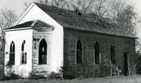 Photo courtesy of Matagorda County Museum Mt. Zion Missionary Baptist Church, also known as Mt. Zion Baptist Church No. 1, was located in the Allenhurst Cemetery.