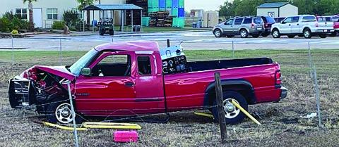 Dan Shook Photo Vehicle accident is blamed on causing a natural gas leak.